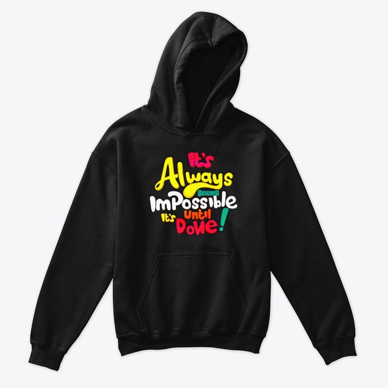 I'm possible tshirt graphic design 