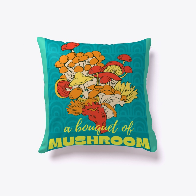 A bouquet of mushroom Green