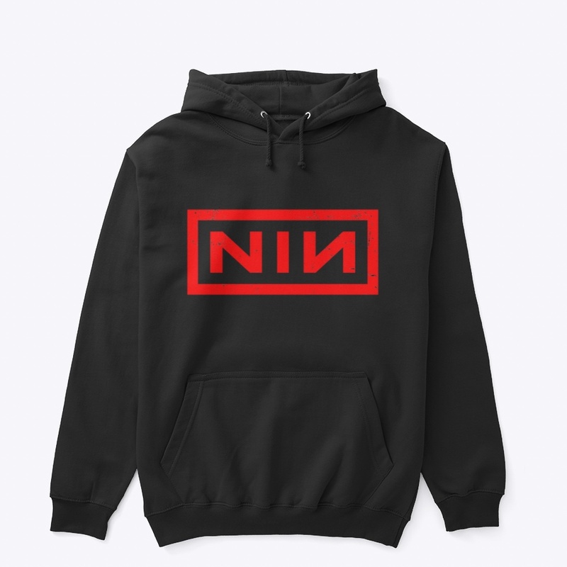 NIN - (Distressed in Red)