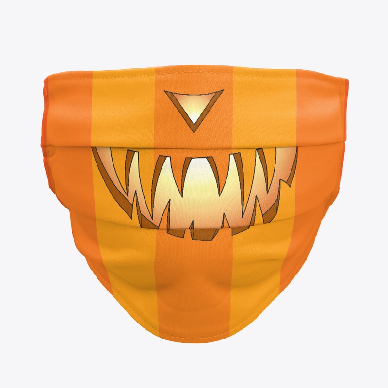 Jack o lantern Halloween Face Mask 6