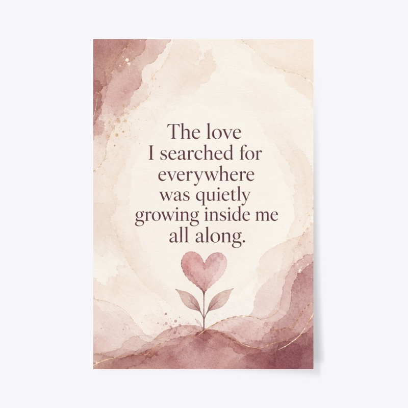 Love Was Within Print