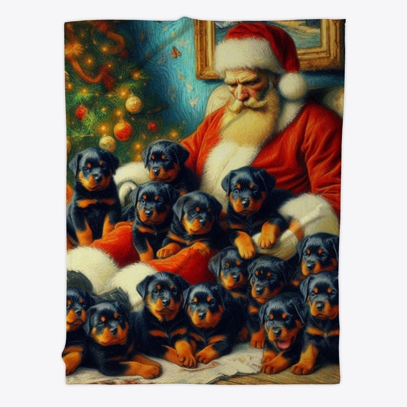 Santa Rottweiler