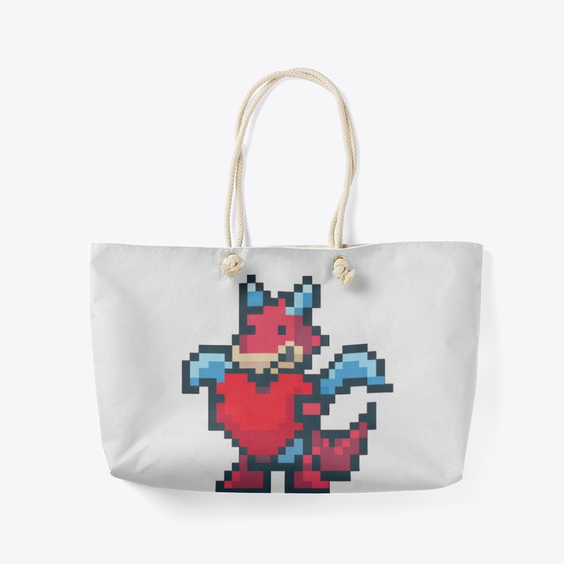 Red Pixel Dragon 