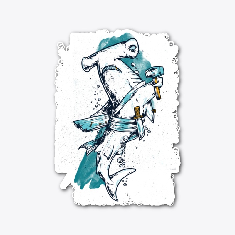 T-shirts cute Hammerhead shark