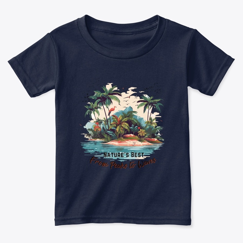 Summer Time Vibes Graphic T-shirt Black