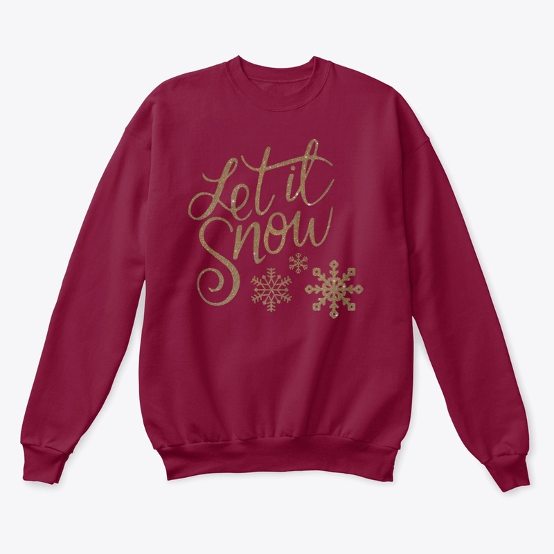 Let it snow - gold