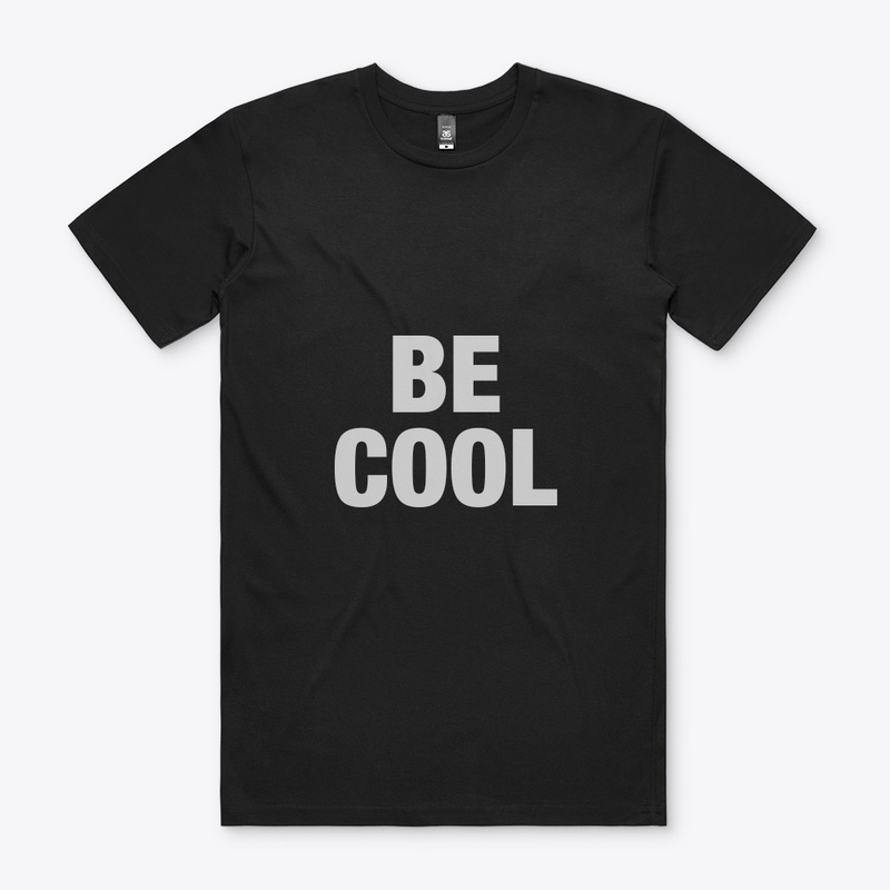 BE COOL black t shirt 