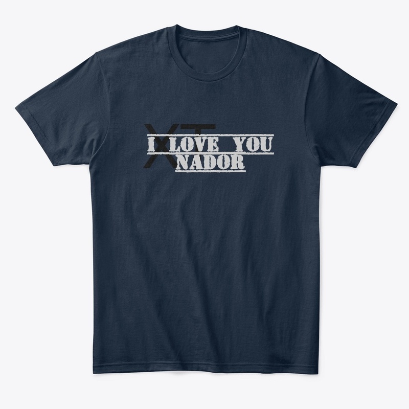 T-shirts I Love You Nador