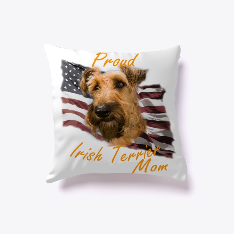 Proud Irish Terrier Mom