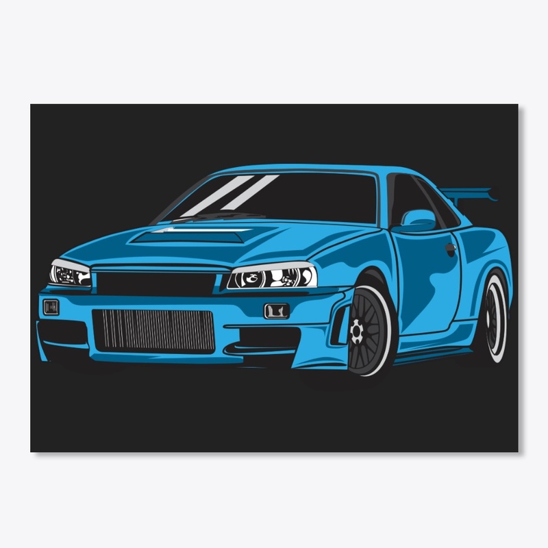HORIZONTAL SKYLINE R34 