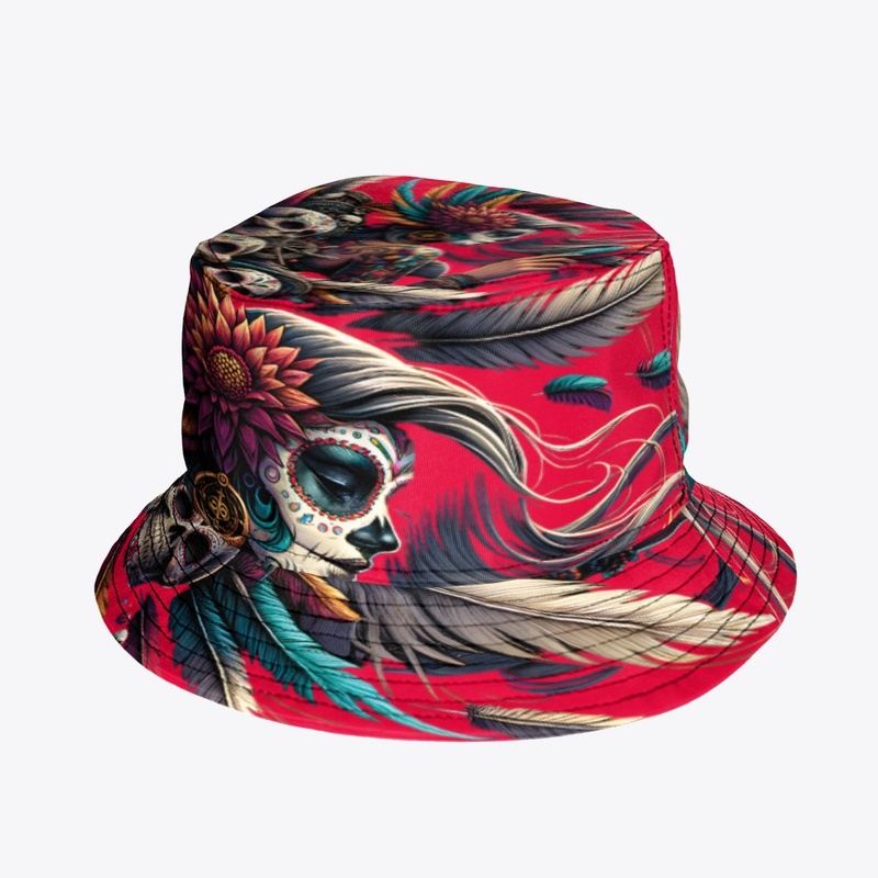 FEATHER GIRL & SKULLS  | SERIES