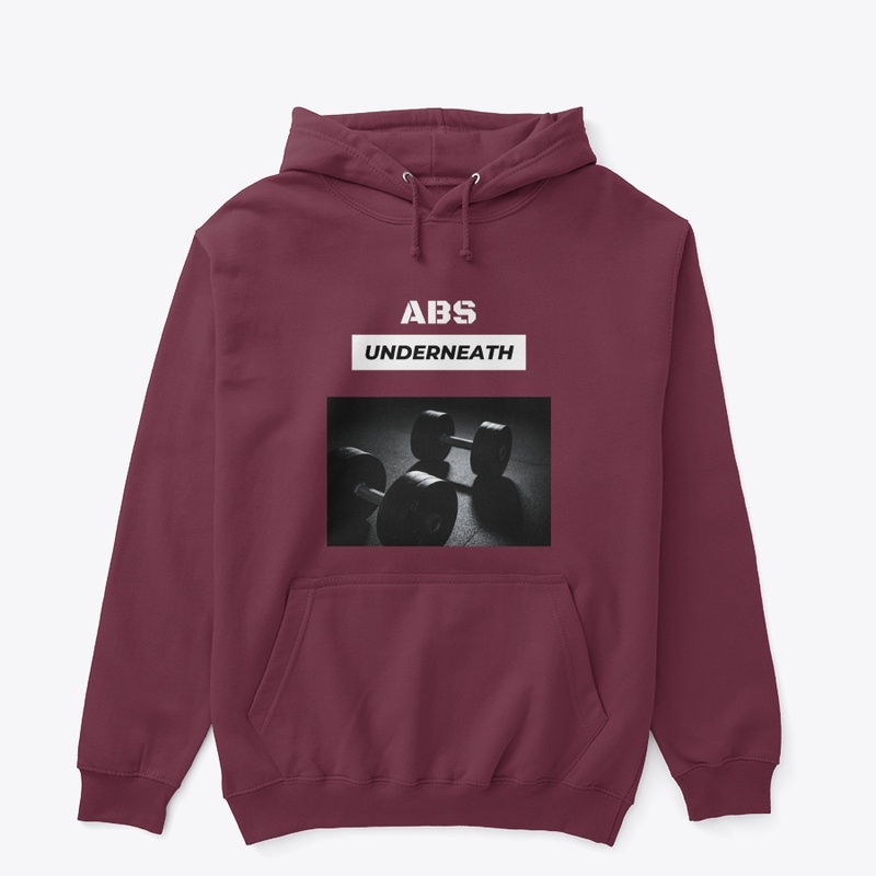 Abs Underneath - White Print