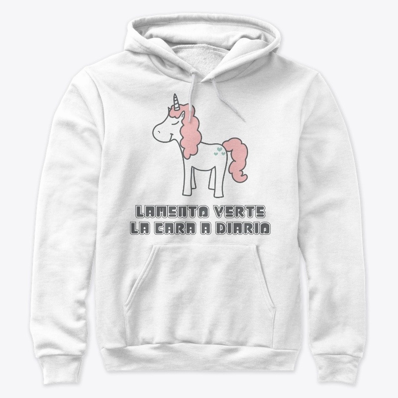 Lamento verte la cara a diario