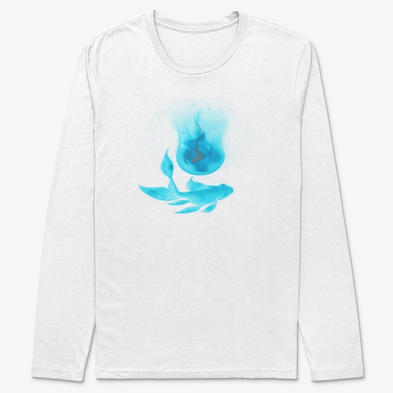 Blue Fish with A Soul