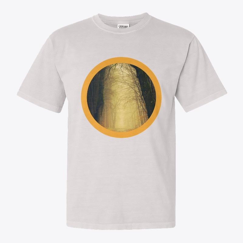 Nature View Under Circle