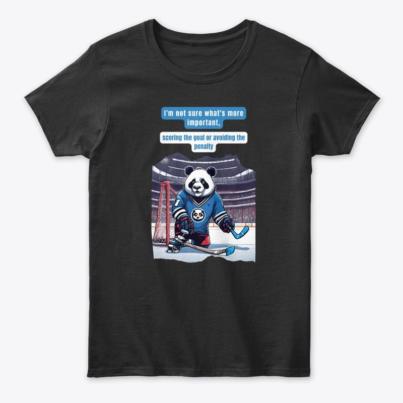 Panda T-Shirts for Ice Hockey Players!
