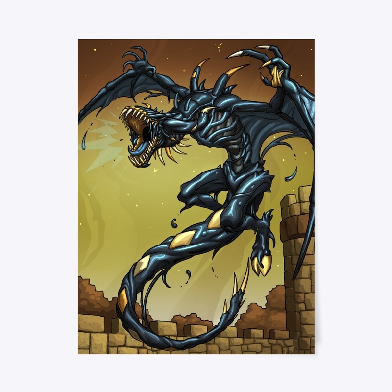 The Ink Dragon POSTER