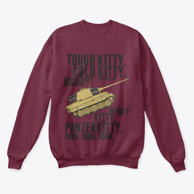 Tough Kitty Cold Kitty  Tiger II T-Shirt