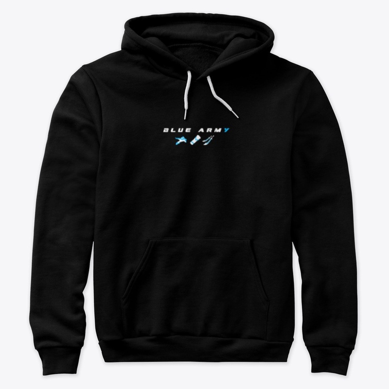 BA HOODIE - WHITE LOGO