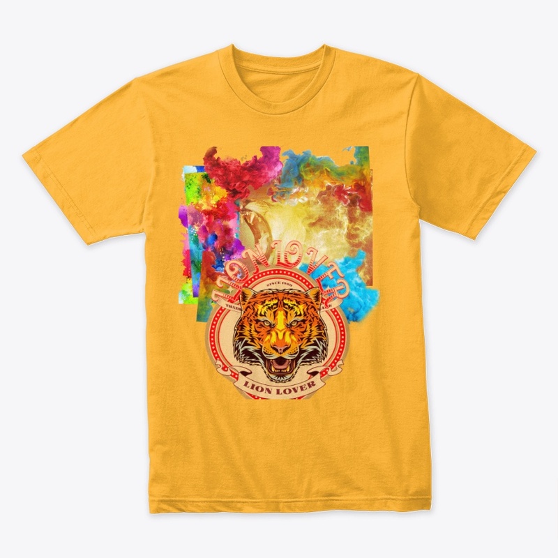 lion lover tshirts for man and women