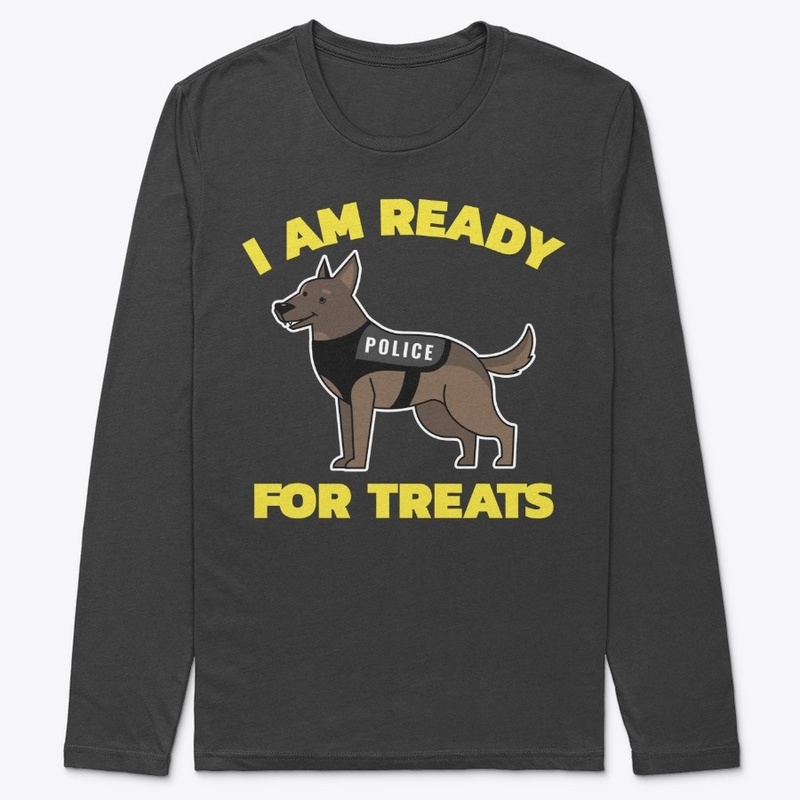 I Am Ready For Treats Police Dog K-9 Gif