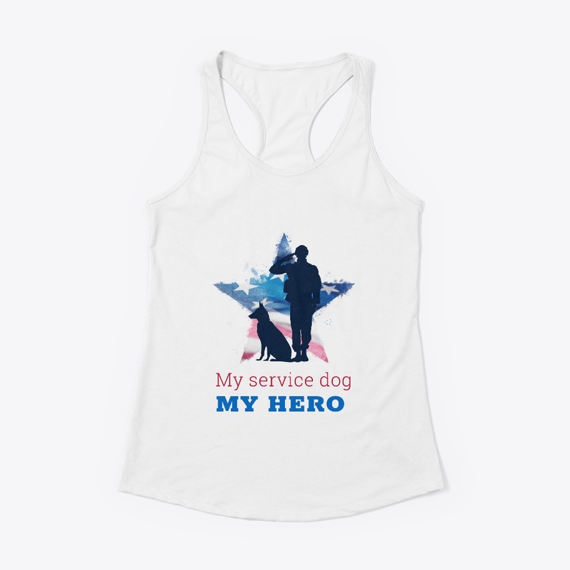 My service dog my hero