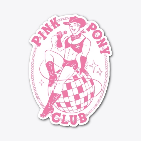 Pink Pony Standard T-Shirt Front