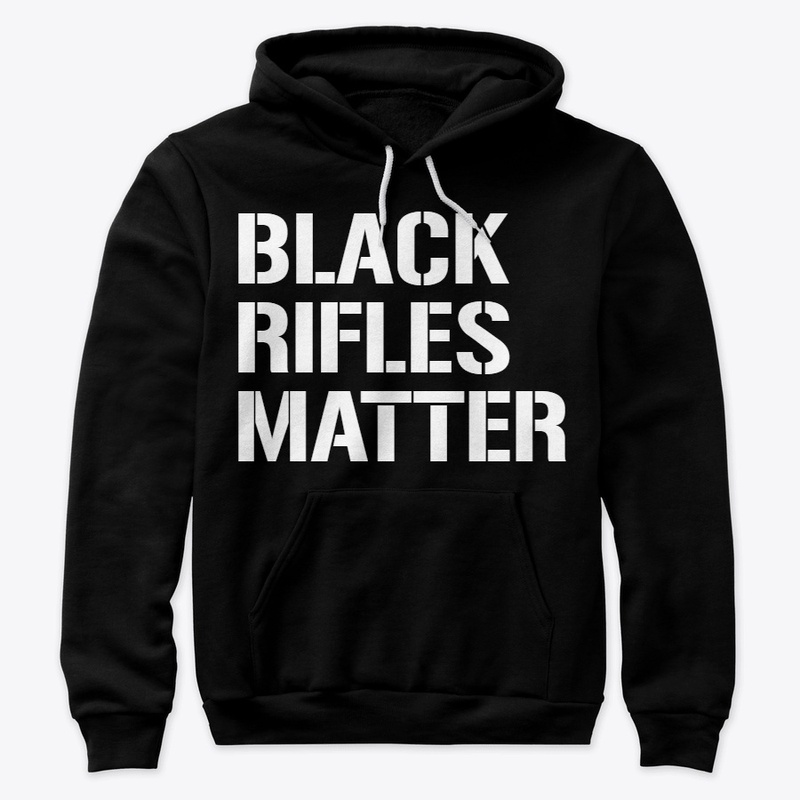 BLACK RIFLES MATTER Hoodies
