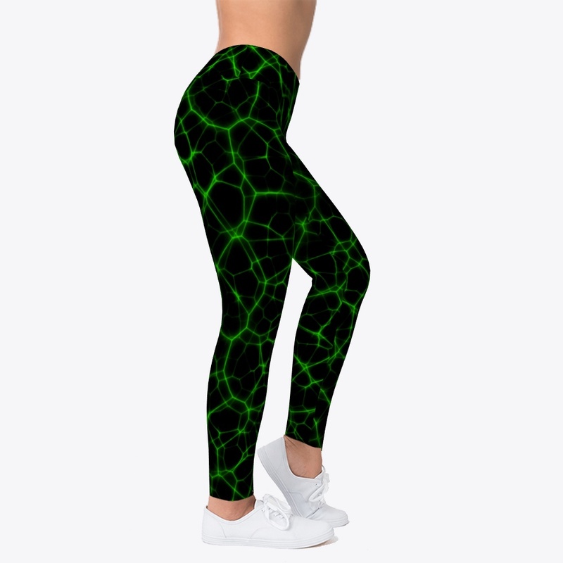 Green lines print