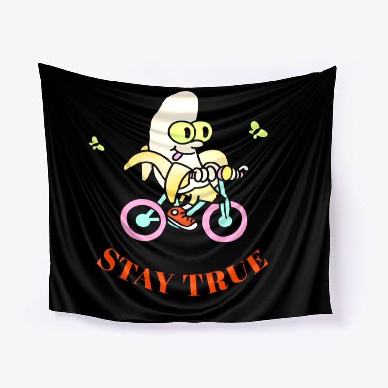 Stay True Like Bicycle Rider