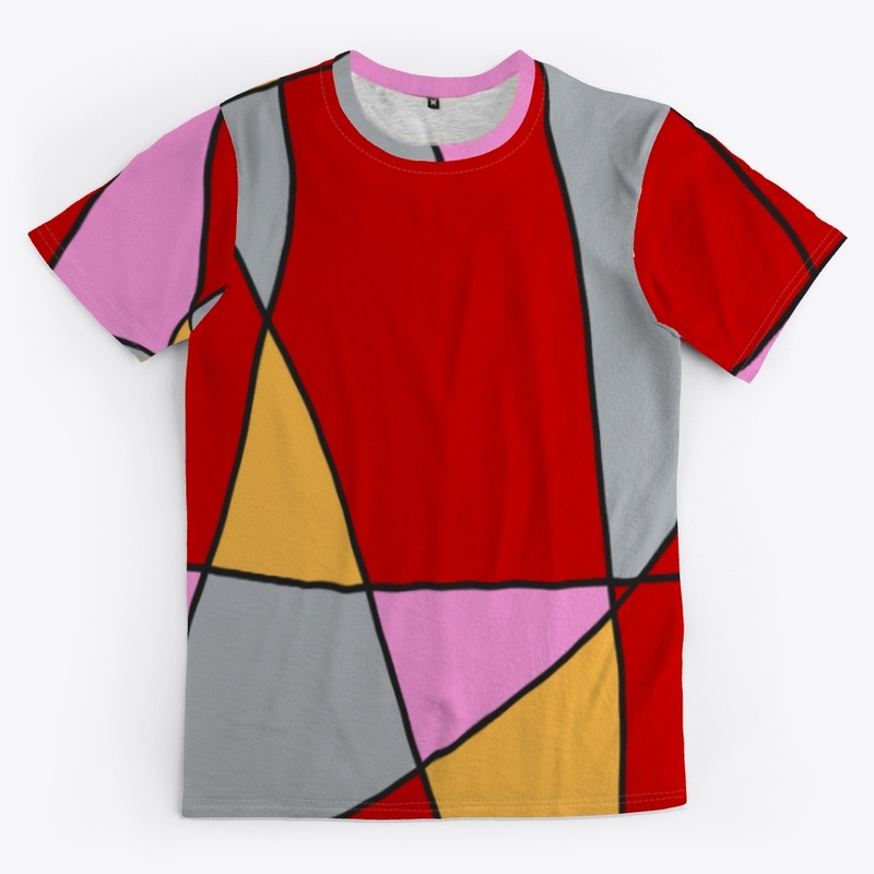 Abstract Minimal Art Comic Style