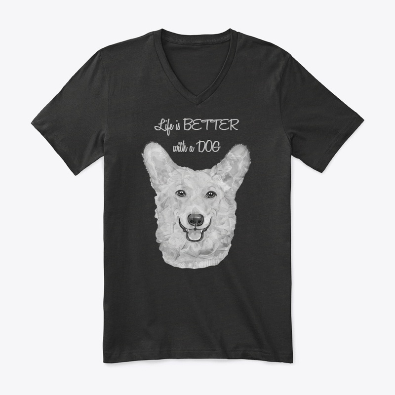 Men and Women Dog Tee Shirt