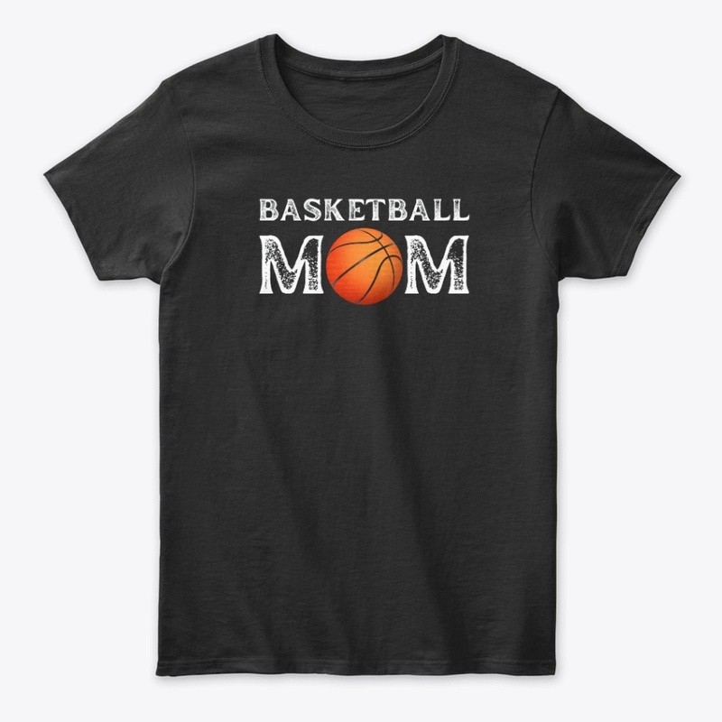 Basketball Mom Cute Novelty Distressed