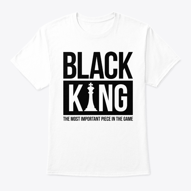 Black King chess piece