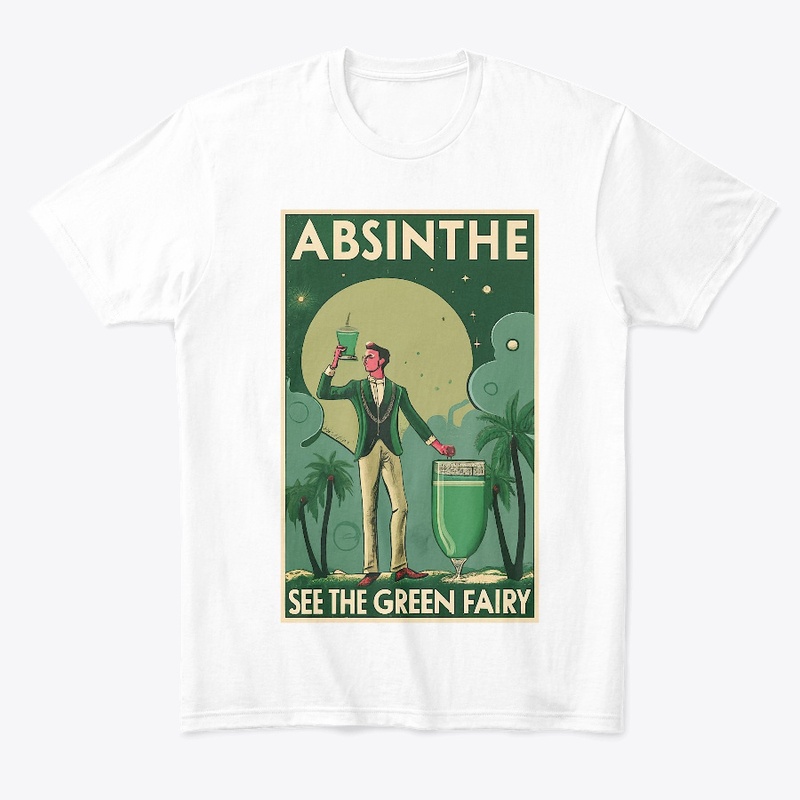 Vintage Absinthe Ad - Design 1