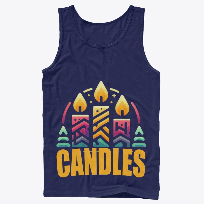 Candles Glow on Christmas Eve