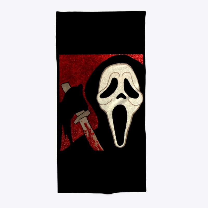 Ghostface Scream Portrait Painting