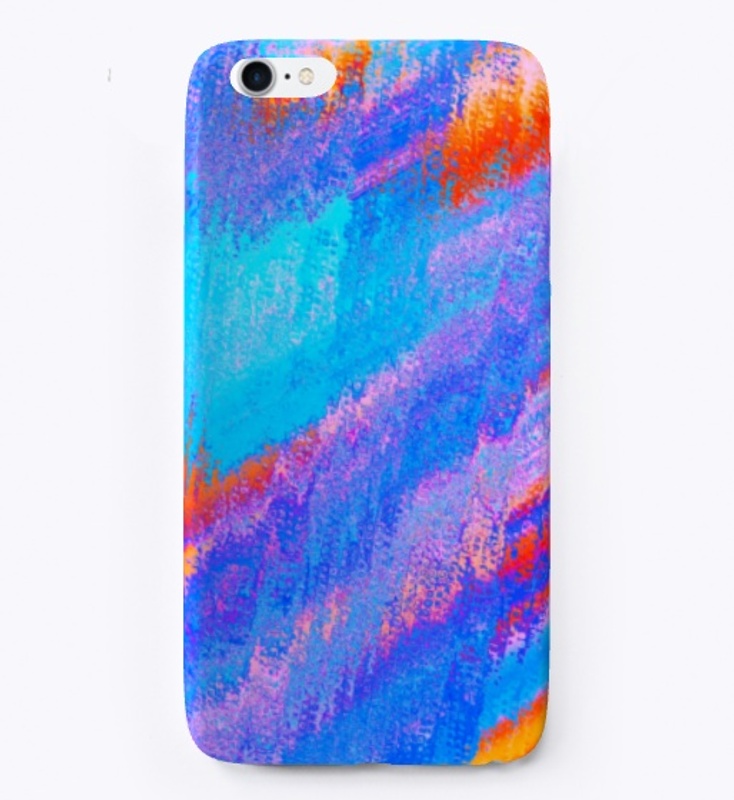 Abstract Multi Color Tie Dye