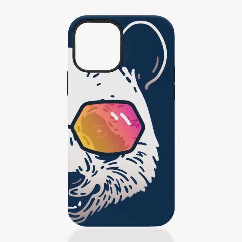 Cute Panda in Sunglasses (Colored+sg02)