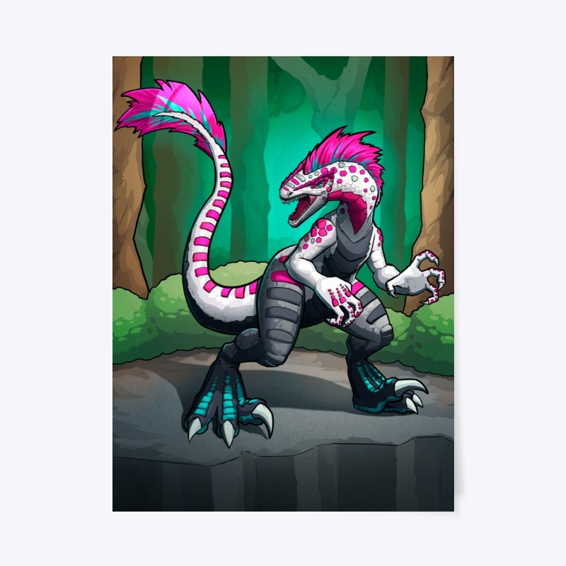 Gwen-Raptor POSTER