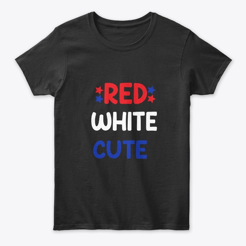 Red White Cute Shirt, 4th Of July Shirt