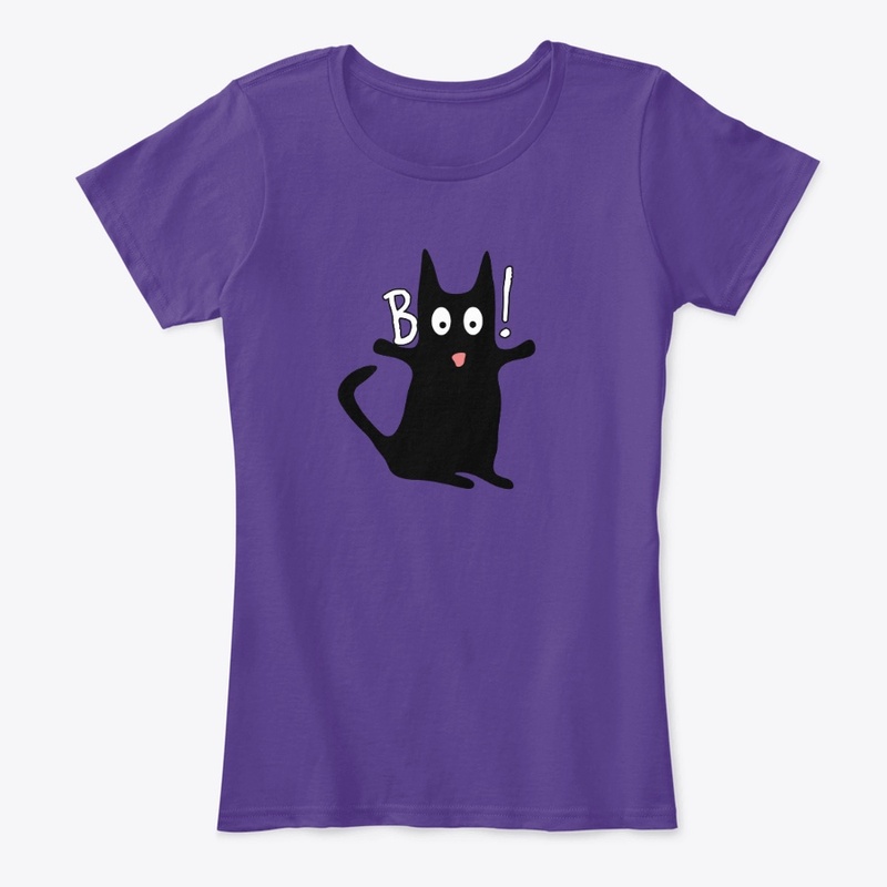 Cute Halloween Black Cat