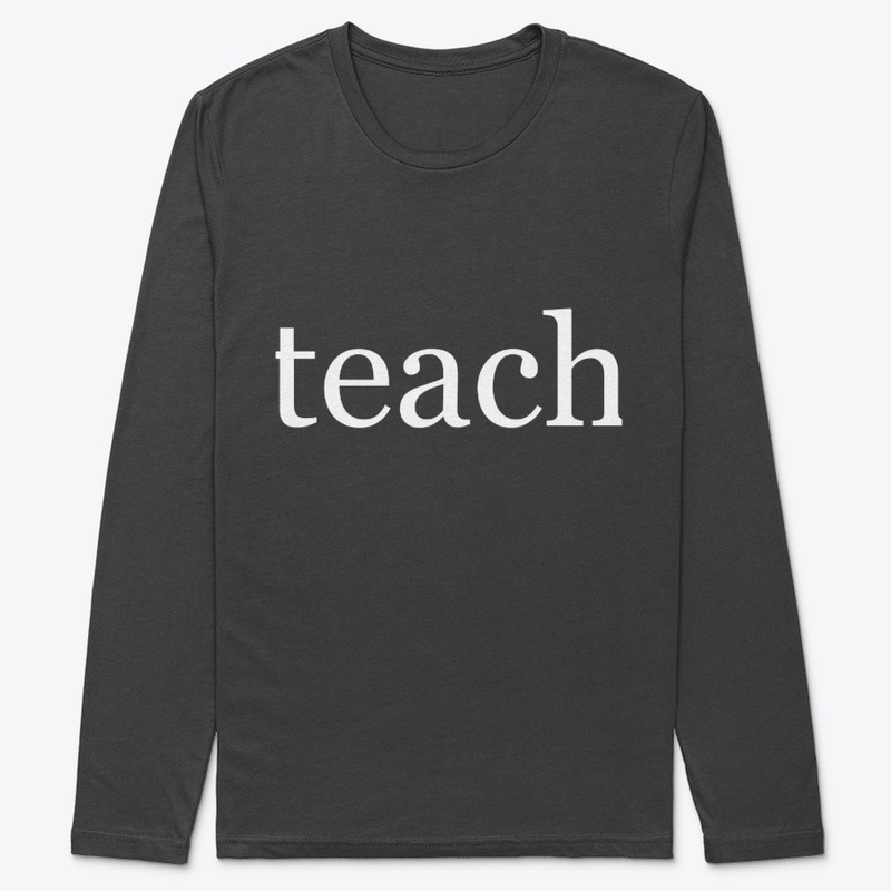 Teach Written in White