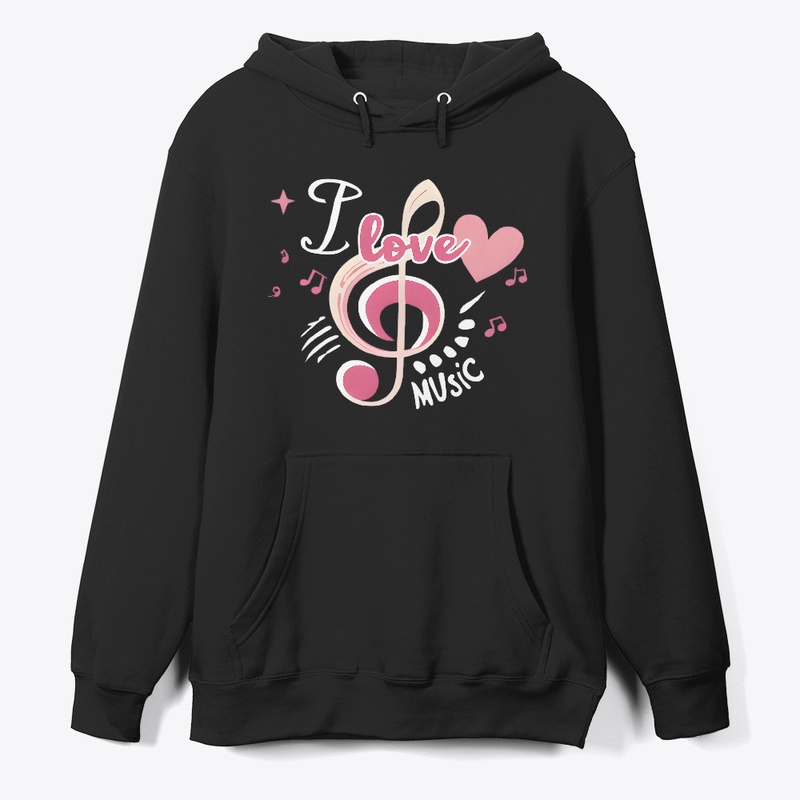 I Love Music T-shirt