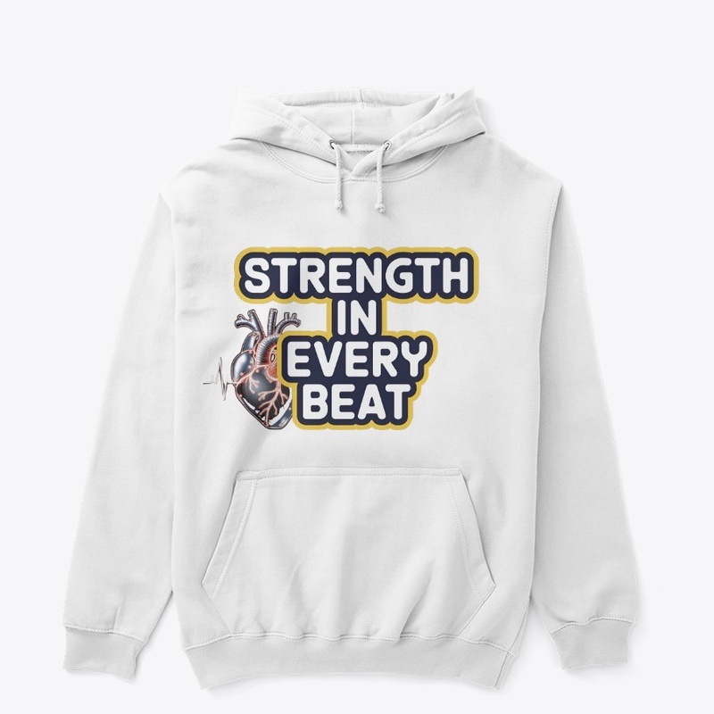 Modern Glowing Heartbeat Design 