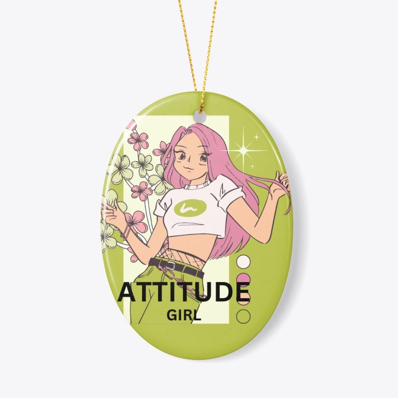 Attitude girl t shirt
