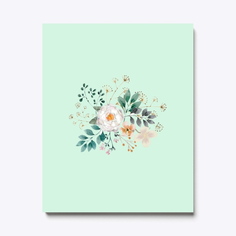 Vintage flower white daisy