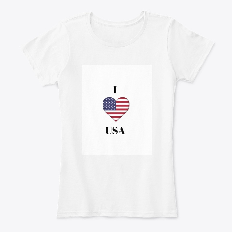 I love USA Tee - 4th of July Tee