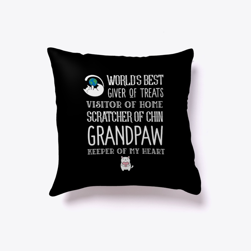 World's Best Grandpaw Design | Cat Tee