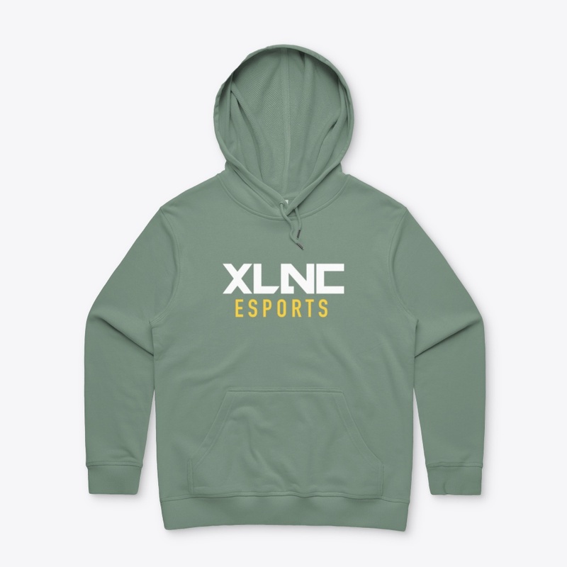 XLNC Esports Logo (White/Gold)